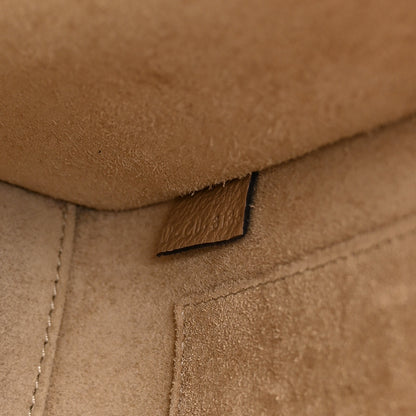 Celine Drummed Calfskin Nano Luggage Dune 7 of 13
