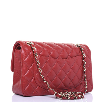 Chanel Caviar Quilted Small Double Flap Red 3 of 15