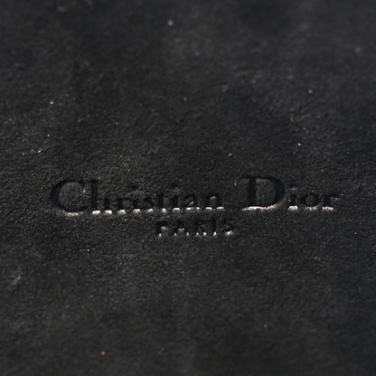 Christian Dior Grained Calfskin Caro Double Pouch Black 6 of 10