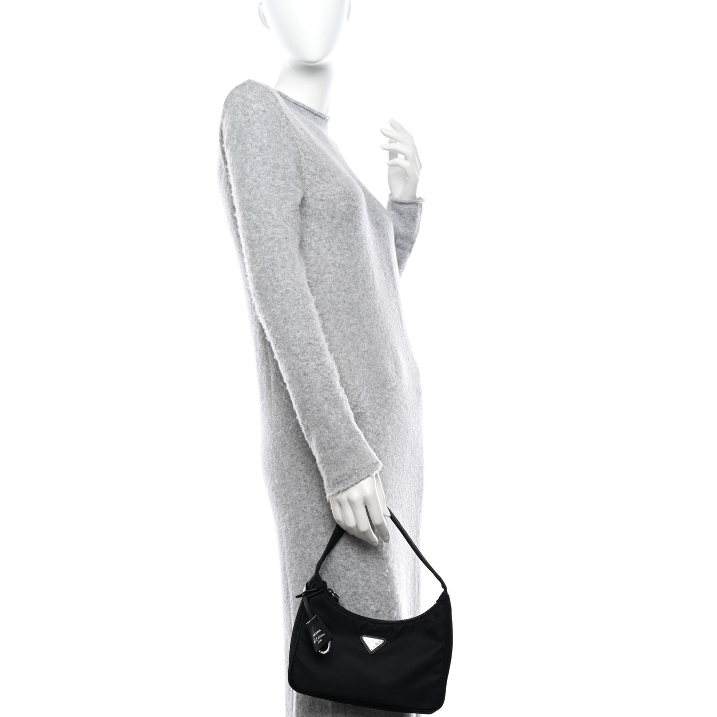 Tessuto Nylon Mini Re-Edition 2000 Bag Black