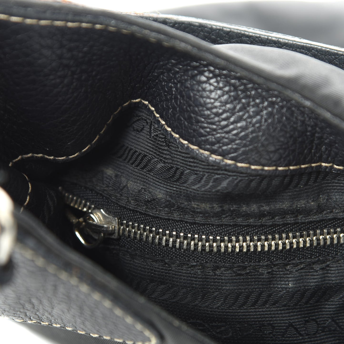 Tessuto Nylon Hobo Black