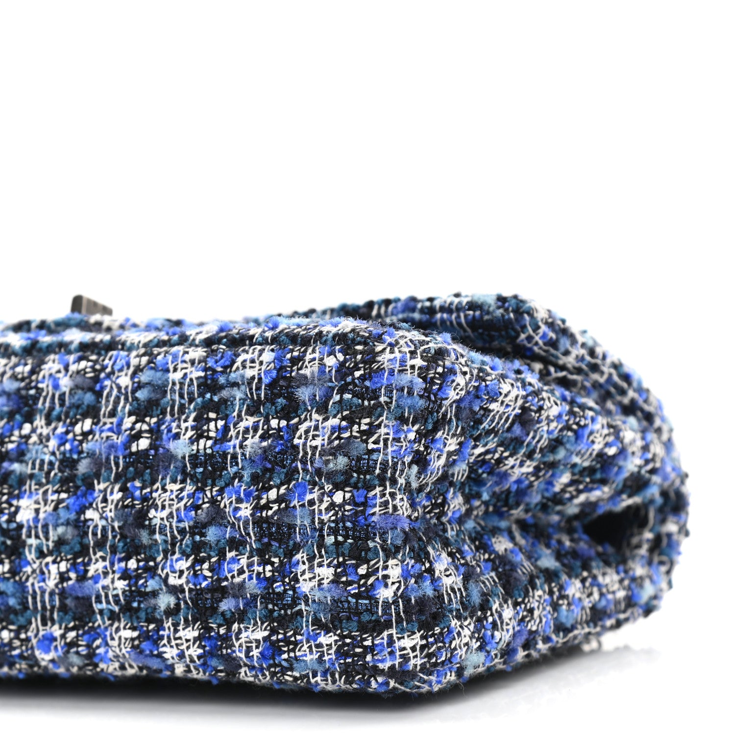Chanel Tweed Quilted 2.55 Reissue 225 Flap Blue 10 of 10
