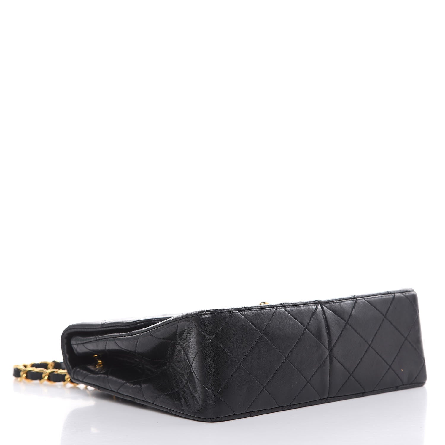 Chanel Lambskin Quilted Mini Square Flap Black 4 of 13