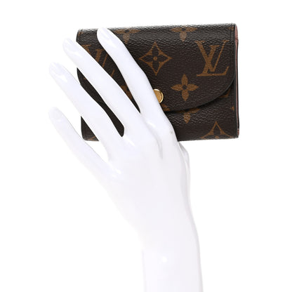 Louis Vuitton Monogram Rosalie Coin Purse Rose Ballerine 2 of 9