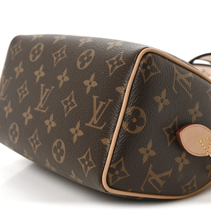 Louis Vuitton Monogram Speedy Bandouliere 20 Black 9 of 10