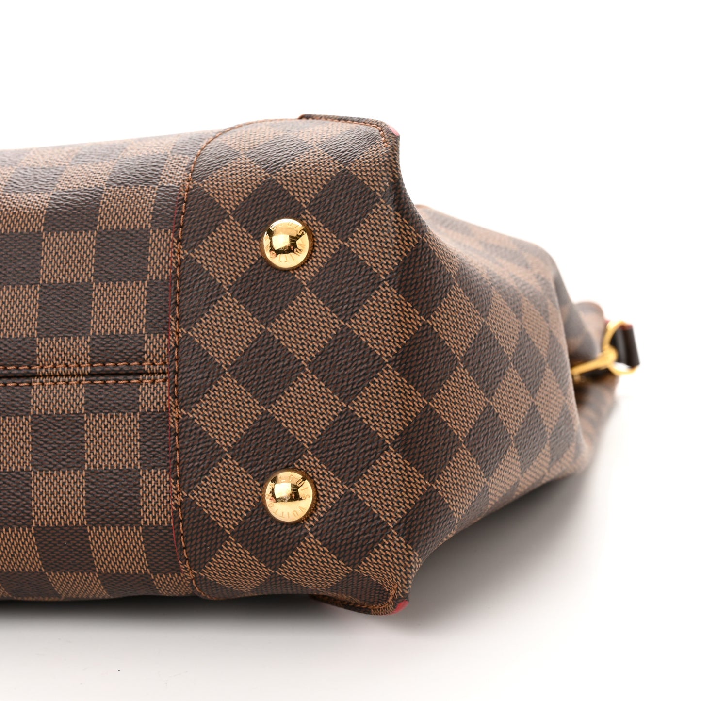 Damier Ebene Caissa Hobo Cherry