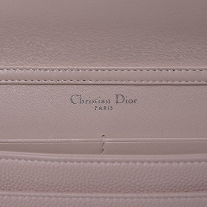 Christian Dior Grained Calfskin Diorama Wallet on Chain Pouch Rose Poudre 6 of 7