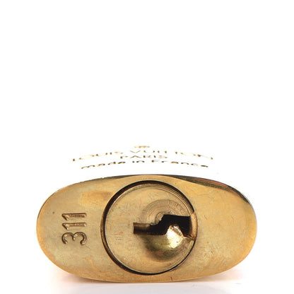 Louis Vuitton Brass Lock and 2 Keys Set #311 6 of 6