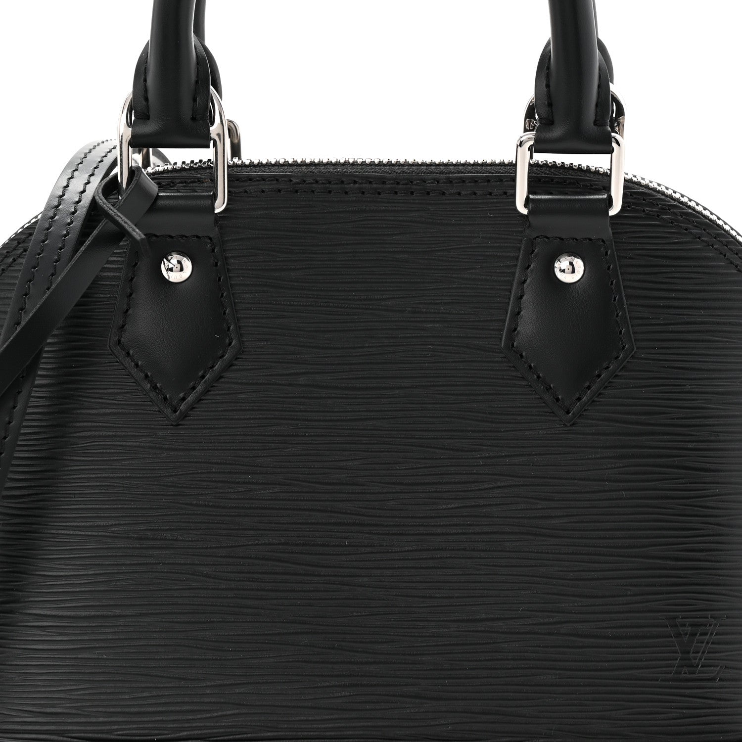 Louis Vuitton Epi Alma BB Black 7 of 10