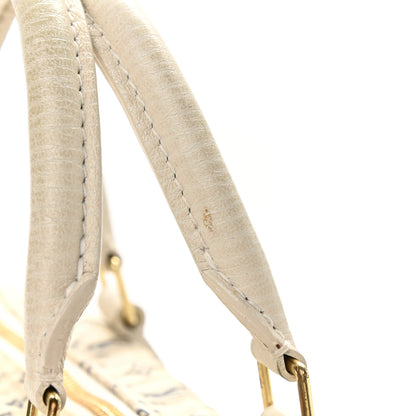 Louis Vuitton Mini Lin Croisette Speedy 30 Blue 8 of 11