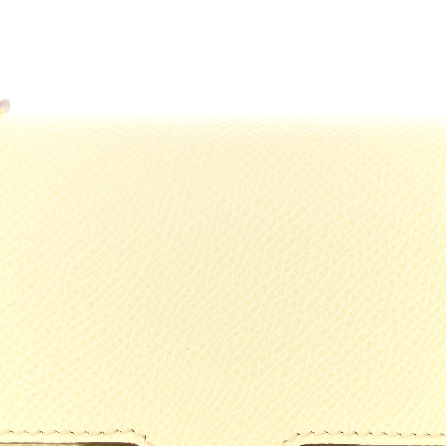 Hermes Epsom Constance Long Wallet To Go Wallet Jaune Milton 9 of 12