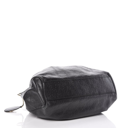 Gucci Guccissima Medium Sukey Tote Black 4 of 14