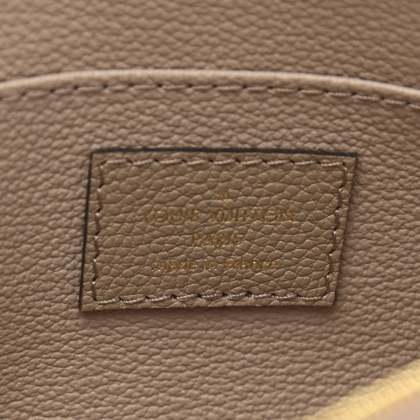Empreinte Monogram Giant Cosmetic Pouch PM Tourterelle Crème