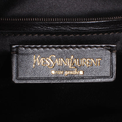 Saint Laurent Chevre Y-Mail Tote Metallic Gold 6 of 7