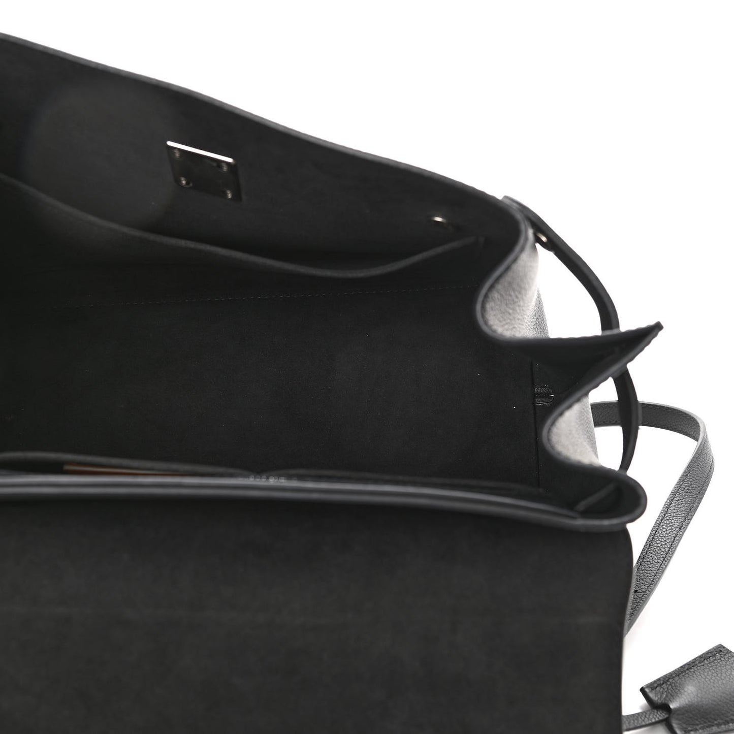 Soft Calfskin Lockme Ever MM Black