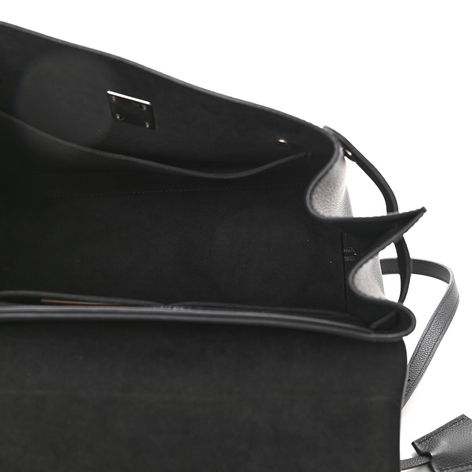 Louis Vuitton Soft Calfskin Lockme Ever MM Black 5 of 10