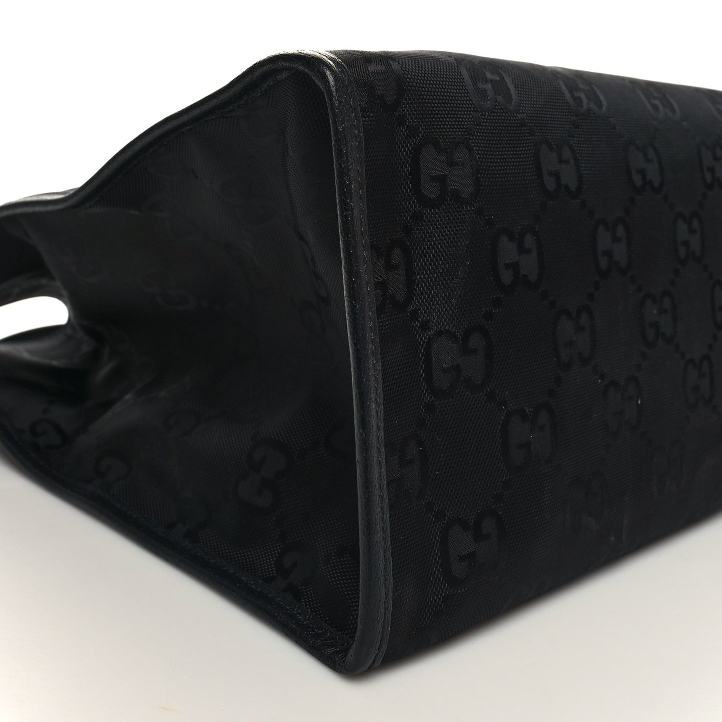 Econyl Nylon Monogram Large Off The Grid Tote Bag Black