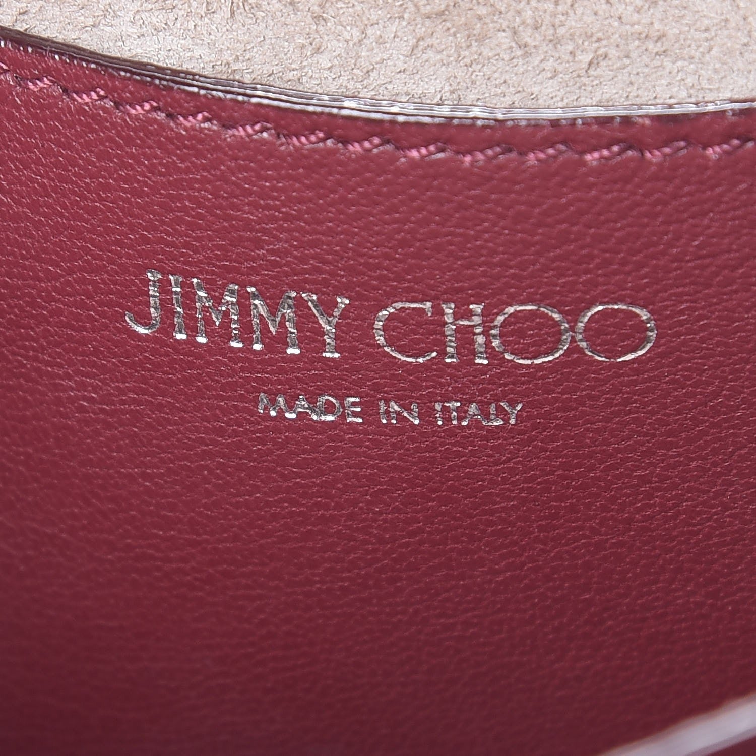 Jimmy Choo Soft Grainy Goatskin Mini Rebel Crossbody Pomerol 5 of 7