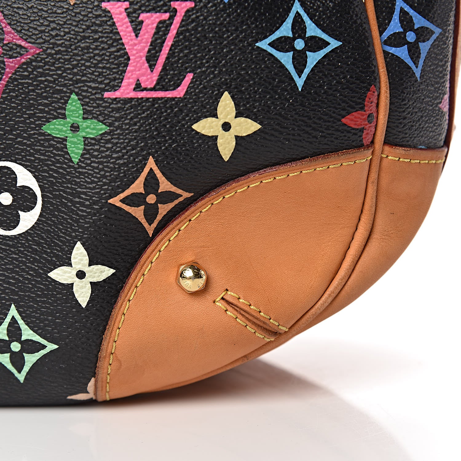 Louis Vuitton Monogram Multicolor Greta Black 10 of 16