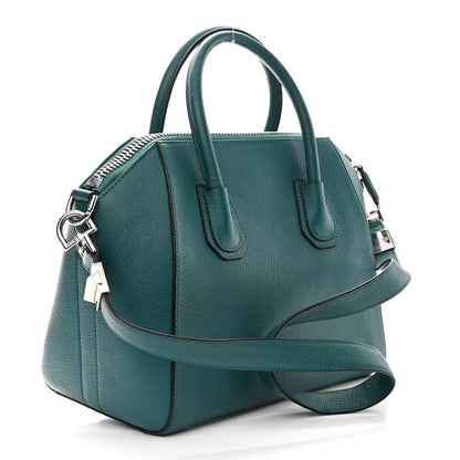 Givenchy Sugar Grained Goatskin Small Antigona Mineral Blue 2 of 15