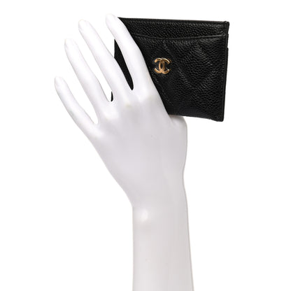 Chanel Caviar Quilted Card Holder Black 2 of 7
