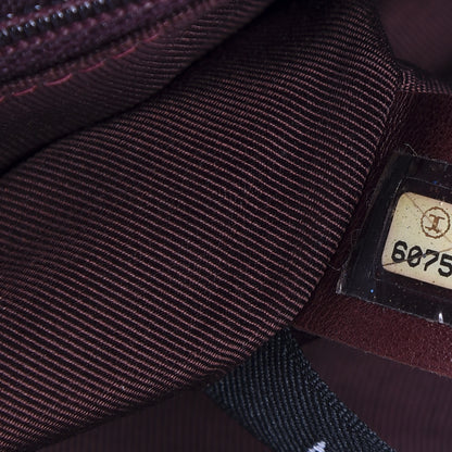 Chanel Canvas Chocolate Bar Reissue Single Flap Dark Red 10 of 15