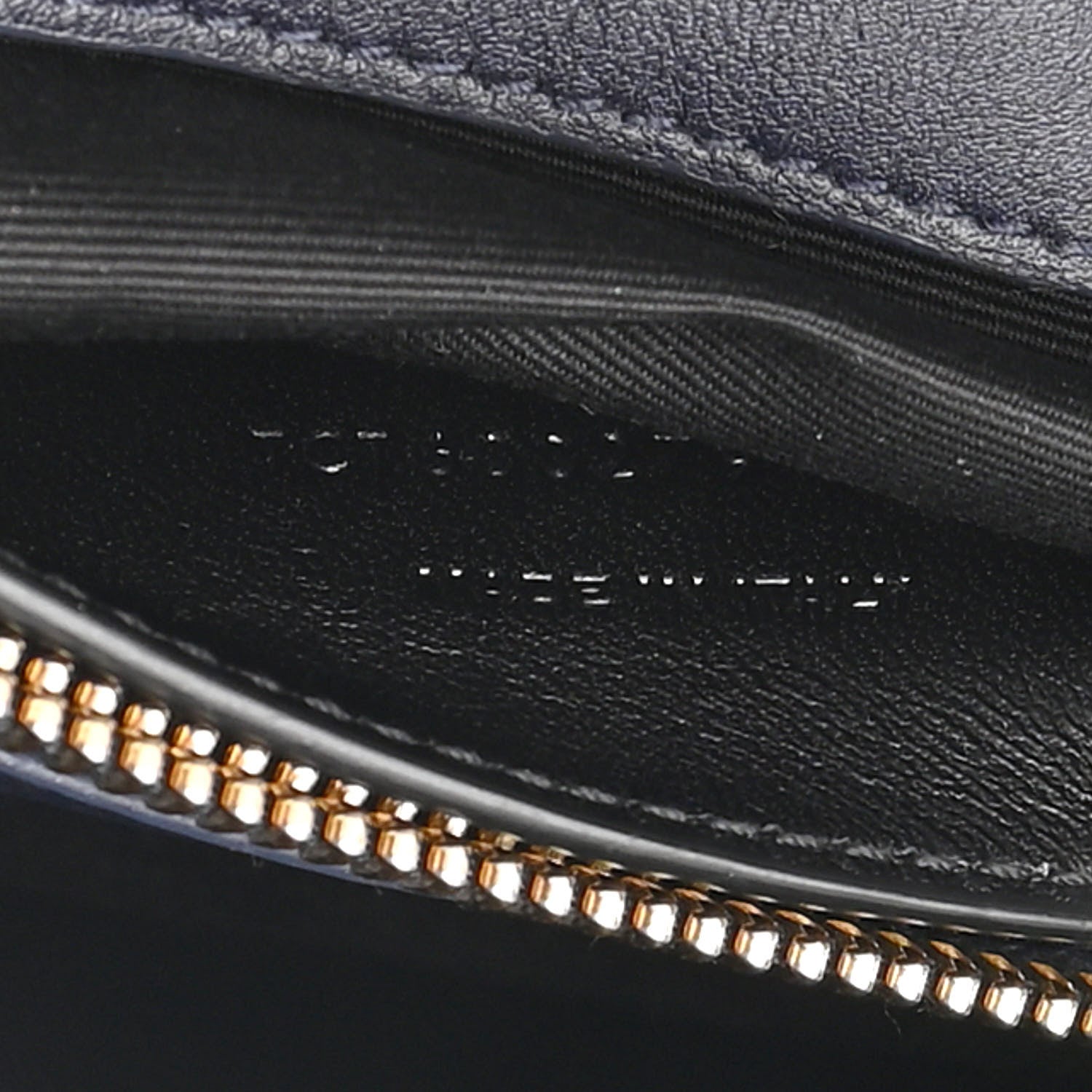 Saint Laurent Cotton Canvas Matelasse Chevron Monogram Medium College Bag Deeply Blue 7 of 14