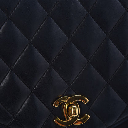 Chanel Lambskin Quilted Small Single Flap Black 9 of 10