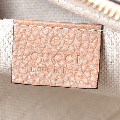 Gucci Pebbled Calfskin Small Soho Disco Bag Camelia 5 of 11