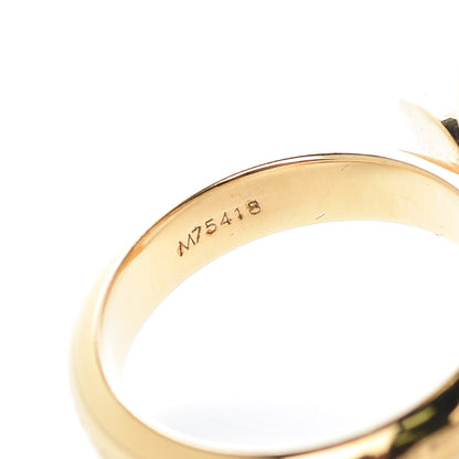 Louis Vuitton Love Letters Timeless Ring Set M 7 of 7