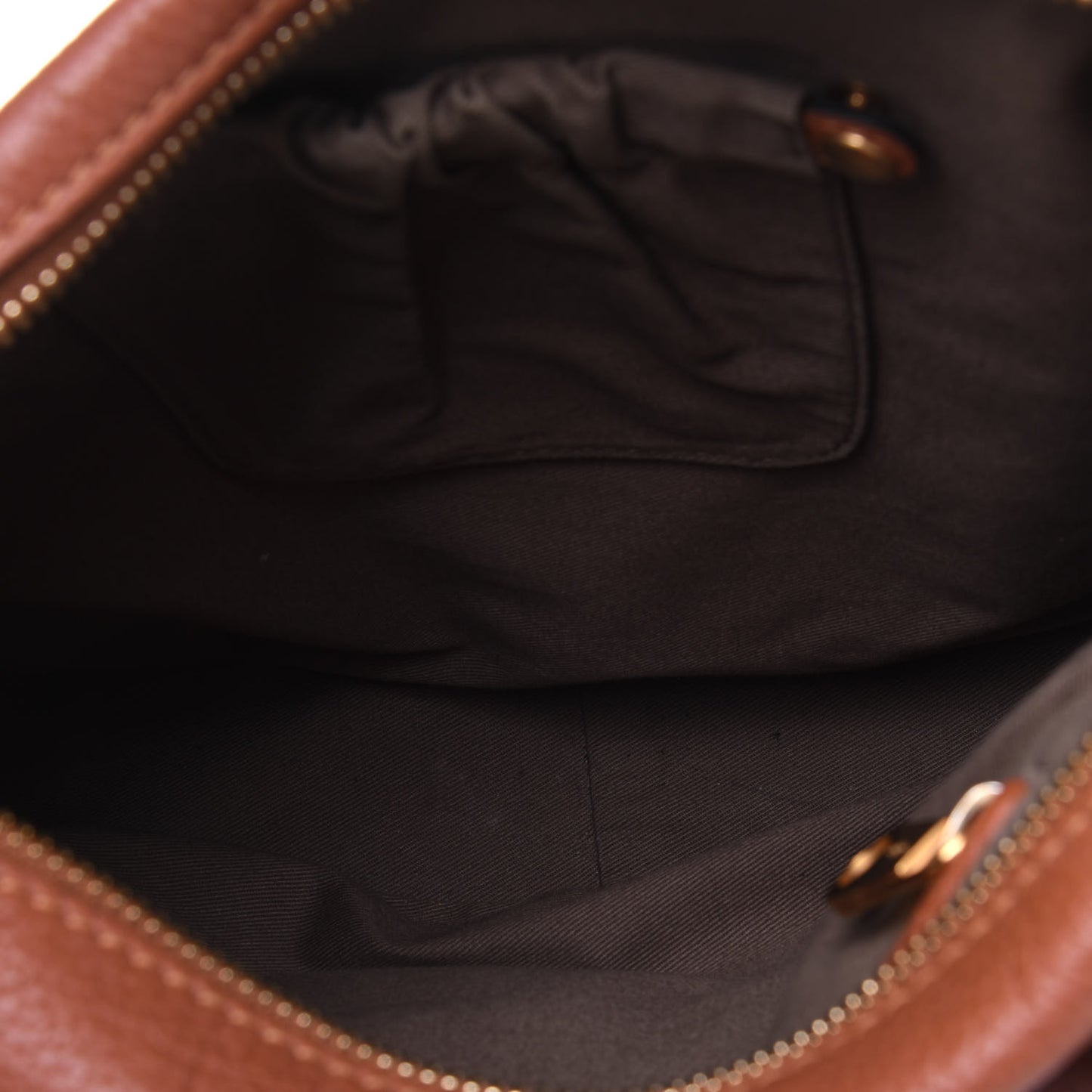 Calfskin Medium Marcie Satchel Tan