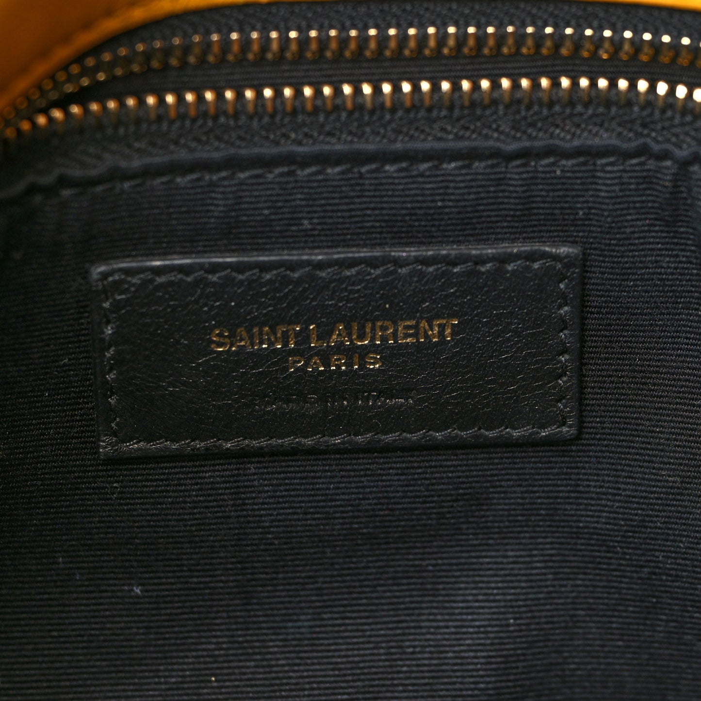 Lambskin Matelasse Monogram Medium Niki Chain Satchel Yellow