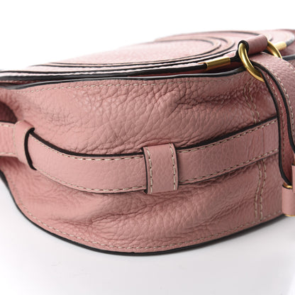 Chloe Calfskin Mini Marcie Round Crossbody Bag Fallow Pink 6 of 10