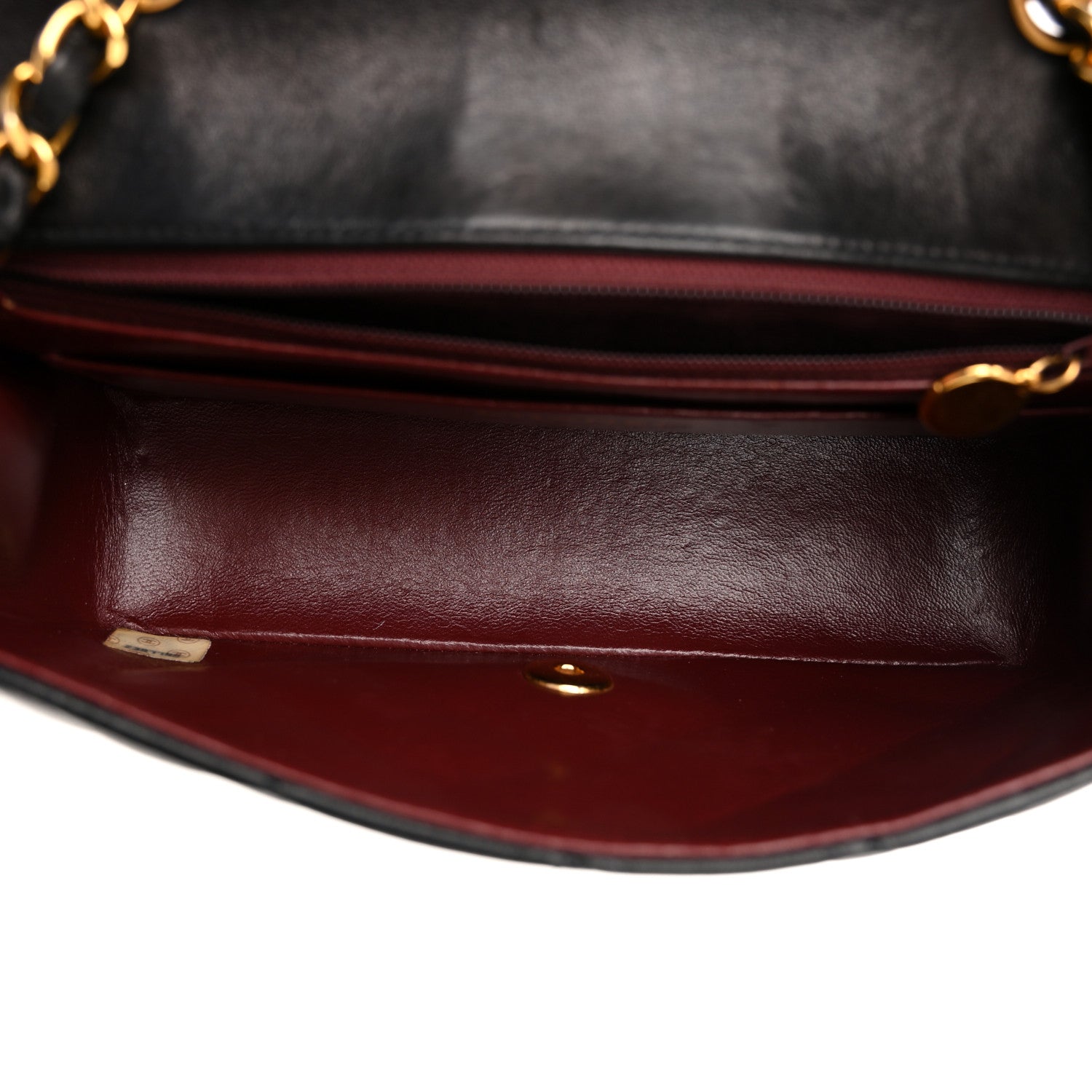 Chanel Lambskin Quilted Small Single Flap Black 5 of 16