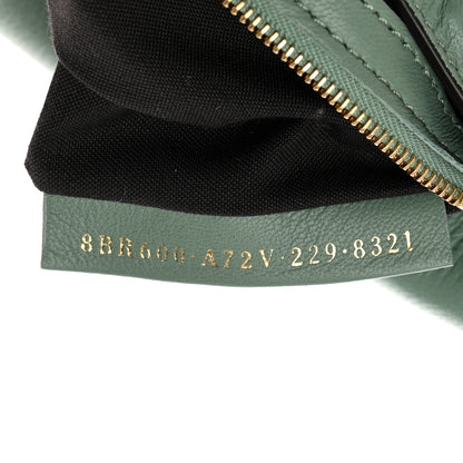 Fendi Nappa FF 1974 Embossed Baguette Menta 7 of 9