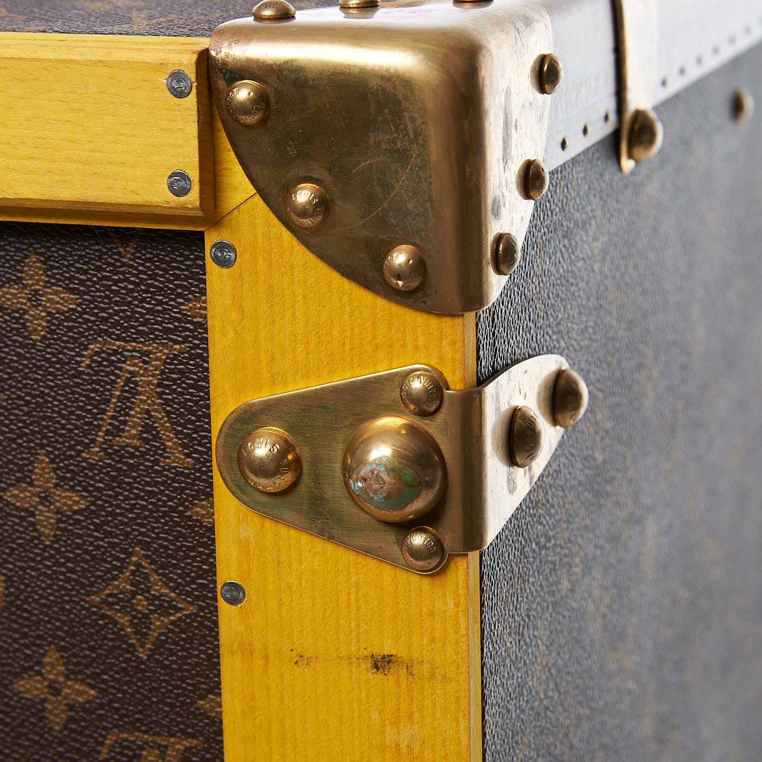 Louis Vuitton Monogram Malle Courrier Lozine Trunk 110 24 of 76