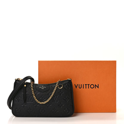 Louis Vuitton Empreinte Easy Pouch On Strap Black 9 of 9
