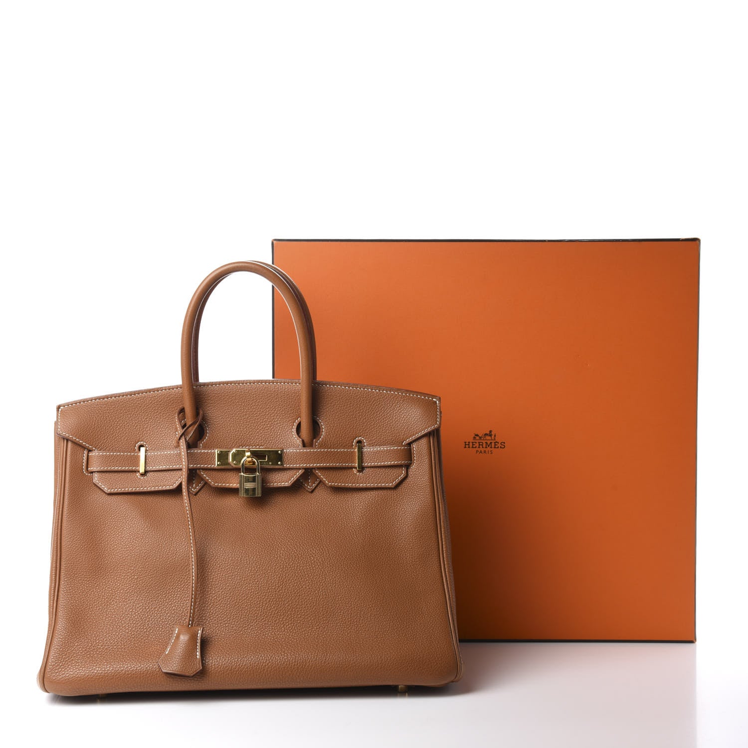 Hermes Togo Birkin 35 Gold 21 of 21