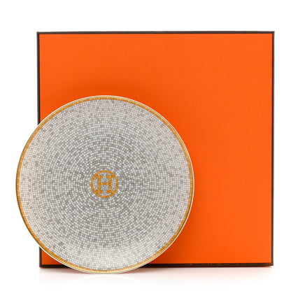 Hermes Porcelain Mosaique Au 24 Bread And Butter Plate Set of 2 7 of 7