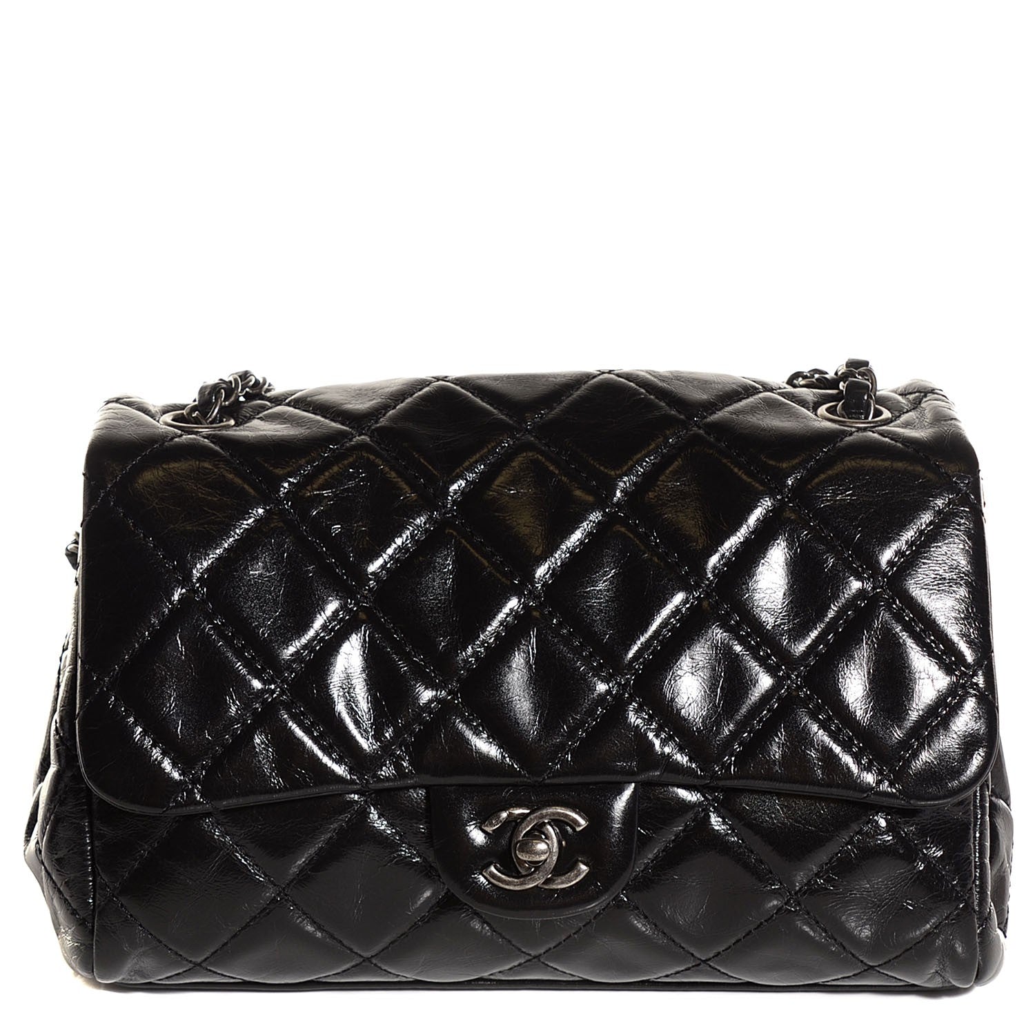 Chanel Calfskin Quilted Coco Soft Flap Black 1 of 8