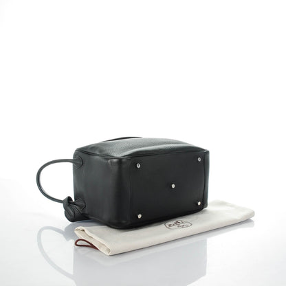 Hermes Taurillon Clemence Lindy 34 Black 4 of 11