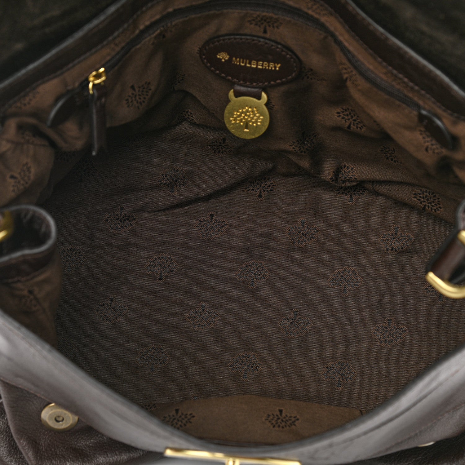 Mulberry Soft Buffalo Medium Alexa Chocolate 4 of 10