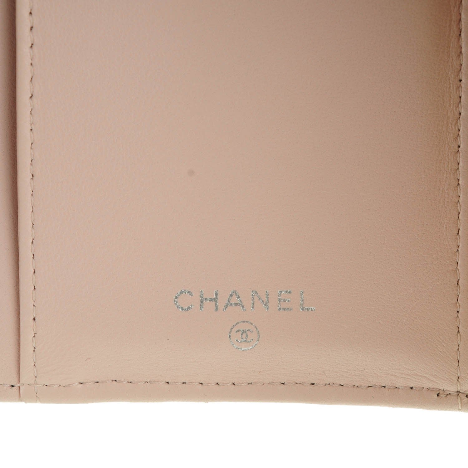Chanel Lambskin Quilted Large Flap Wallet Beige Clair 8 of 10