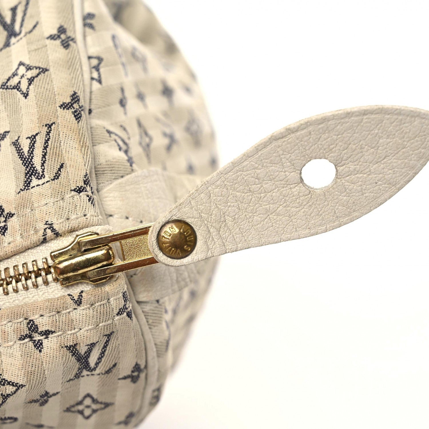 Louis Vuitton Mini Lin Croisette Speedy 30 Blue 29 of 30