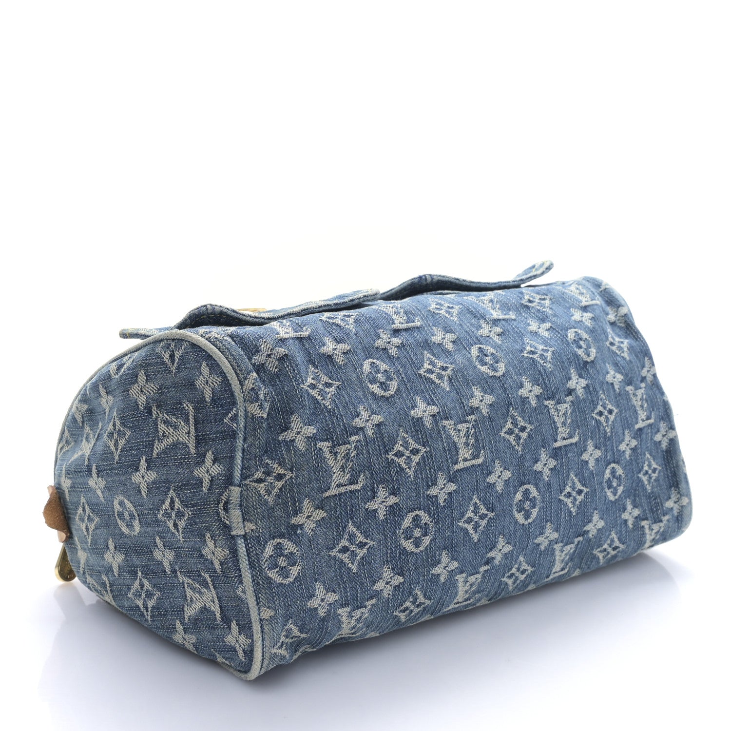 Louis Vuitton Monogram Denim Neo Speedy Blue 4 of 8