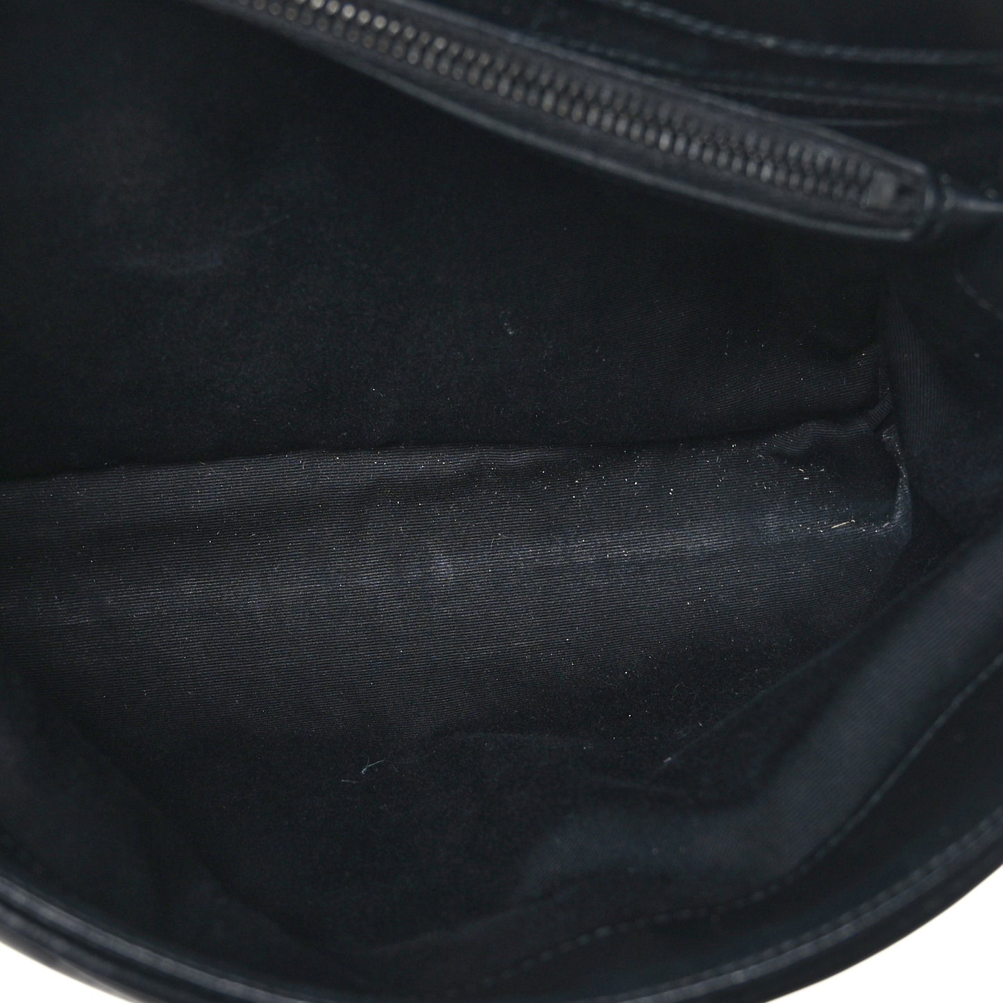 Calfskin Y Quilted Monogram Medium Loulou Chain Satchel Black