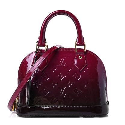 Louis Vuitton Vernis Degrade Alma BB Magenta 1 of 9
