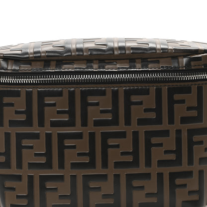Fendi Vitello Century Bi-Color FF 1974 Embossed Belt Bag Maya Black 8 of 10