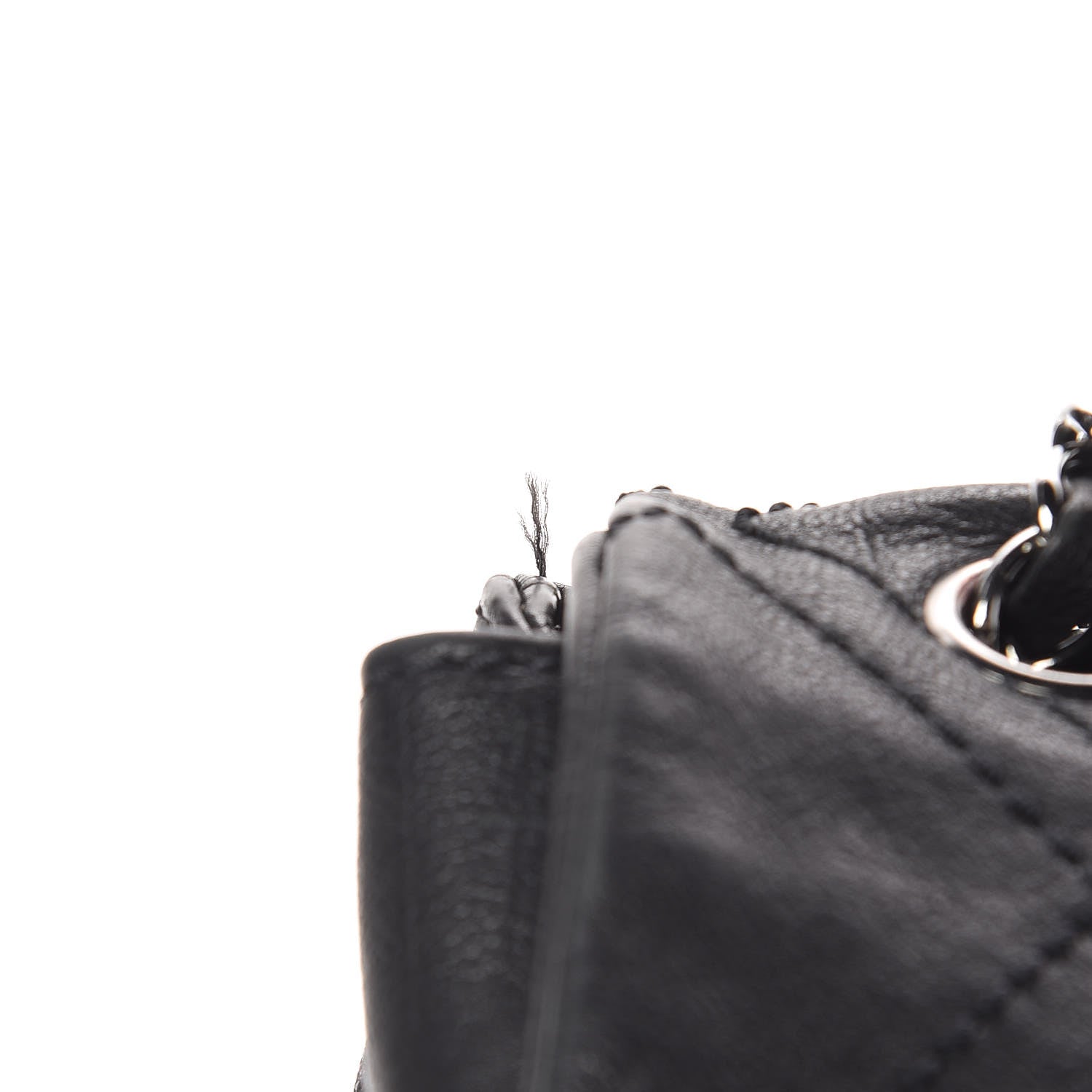 Chanel Calfskin Diamond Stitch Large Messenger Black 13 of 13