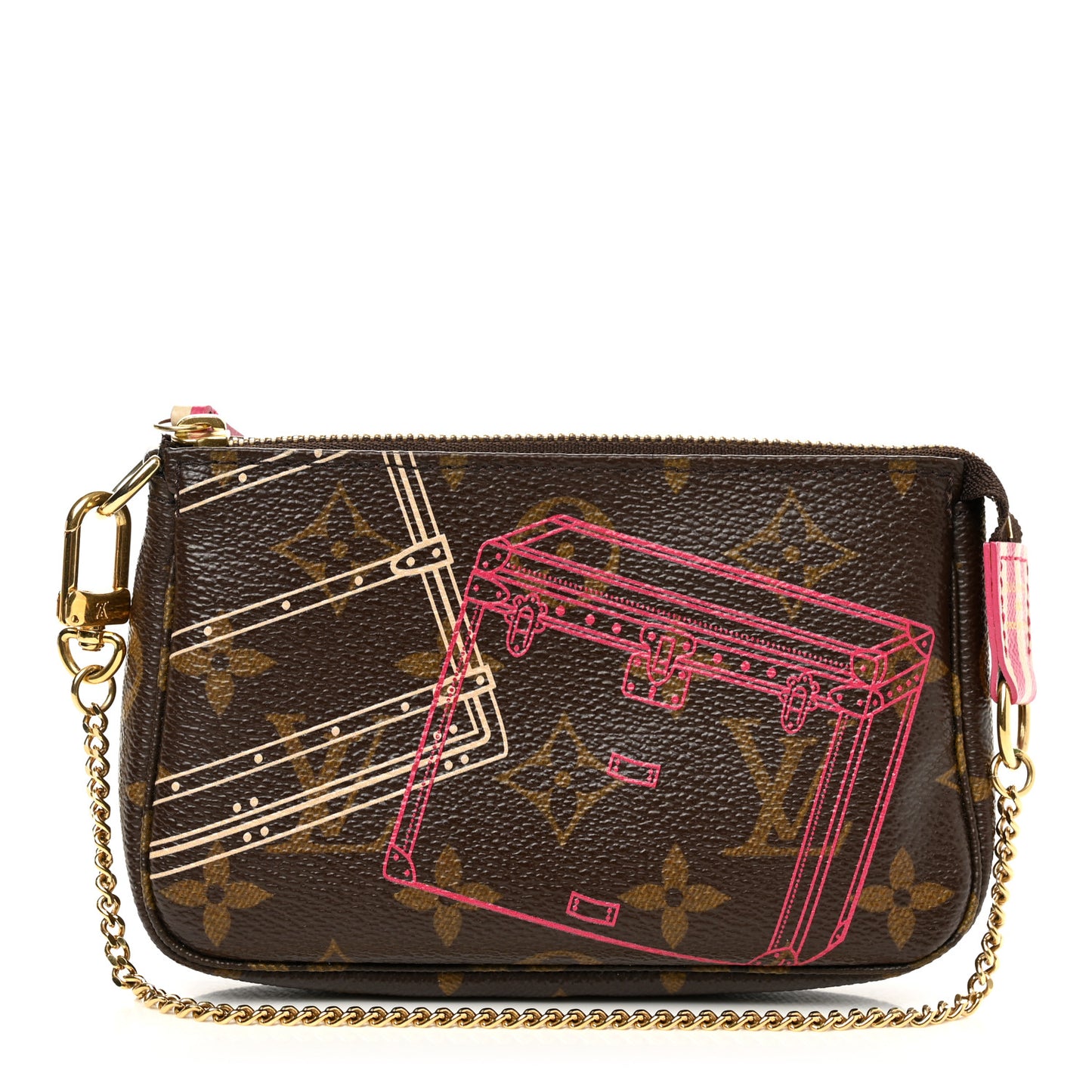 Monogram 2014 Christmas Animation Mini Pochette Accessories